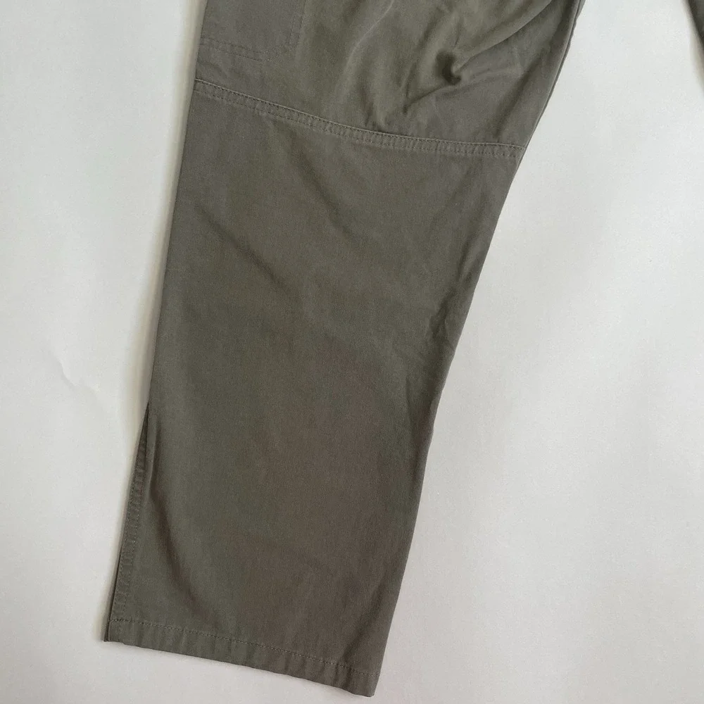 THE‎ NORTH FACE Men's Utility Cargo Pants XL Short Green Stretch Trekking